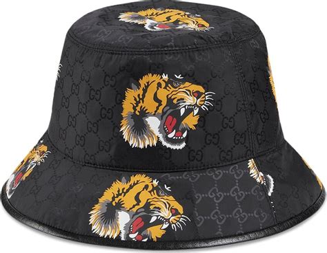 gucci tiger hat tag|gucci tiger print bucket hat.